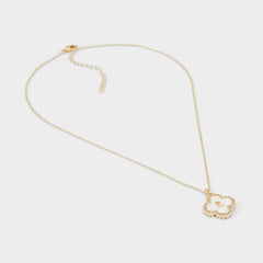 Aldo Broisa Gold Women's Cubic Zirconia - Necklace Women|Accessories