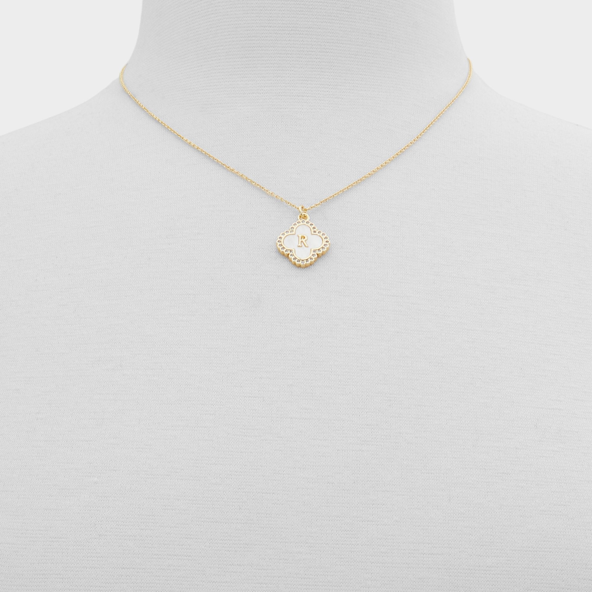 Aldo Broisa Gold Women's Cubic Zirconia - Necklace Women|Accessories