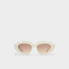Aldo Caumasee White Women's Cat eye - Cat eye sunglasses Women|Accessories