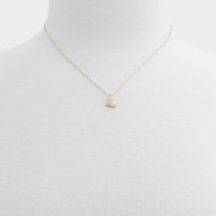 Aldo Lassolove Gold/Clear Multi Women's Necklaces - Pendant necklace Women|Accessories