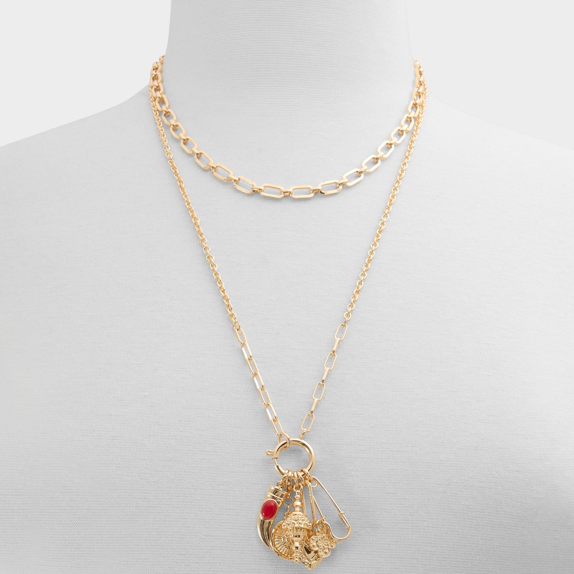Aldo Bellari in Gold - Charm necklace Women|Accessories