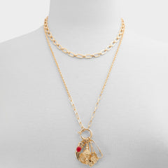 Aldo Bellari in Gold - Charm necklace Women|Accessories