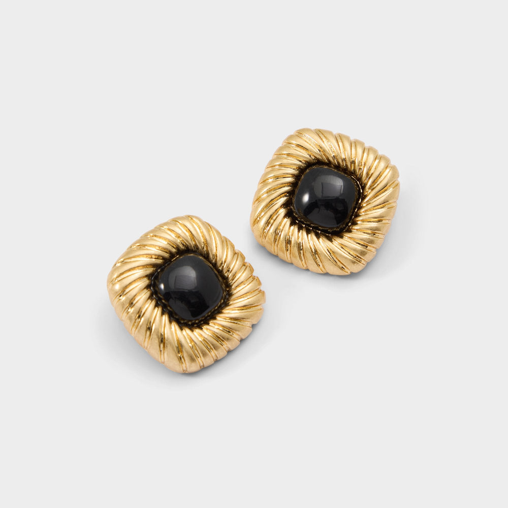 Aldo Myrage in Black Gold Multi - Statement earrings Women|Accessories