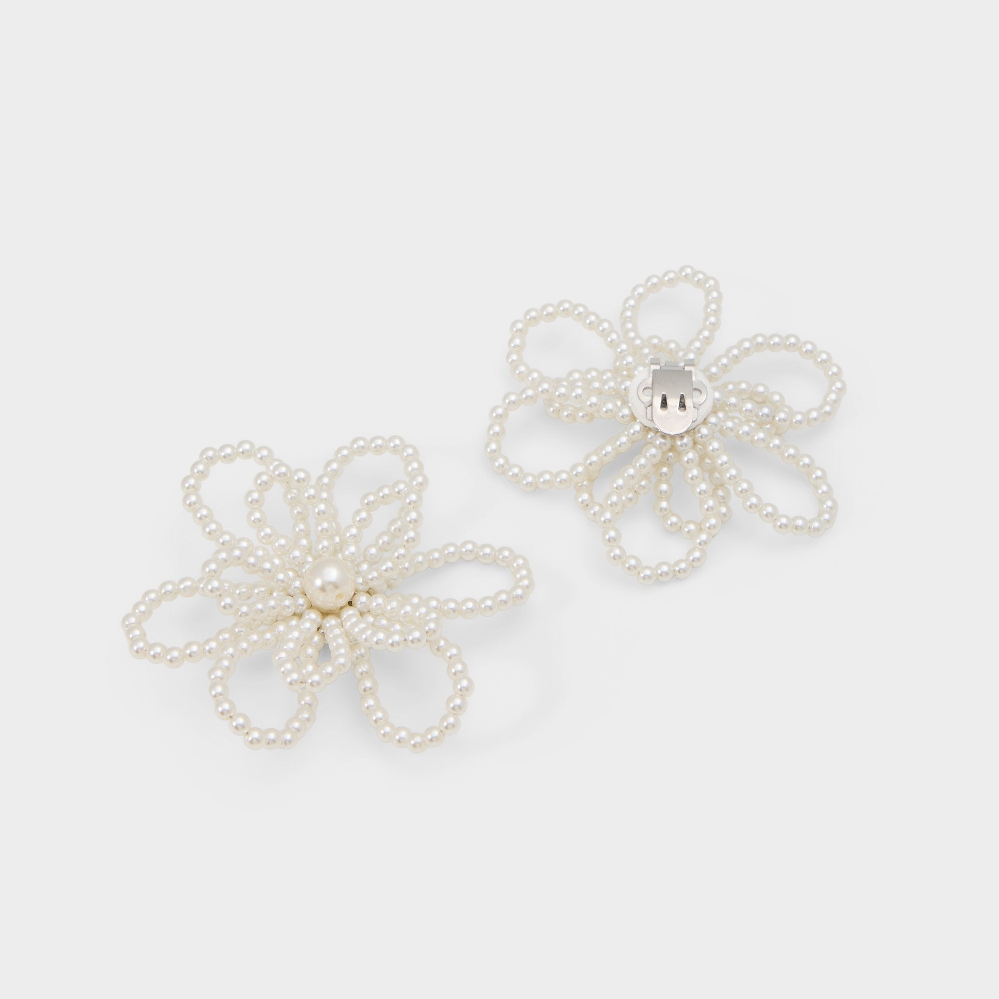 Aldo Flowerclip in Ice - Decorative shoe clip Women
