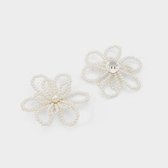 Aldo Flowerclip in Ice - Decorative shoe clip Women