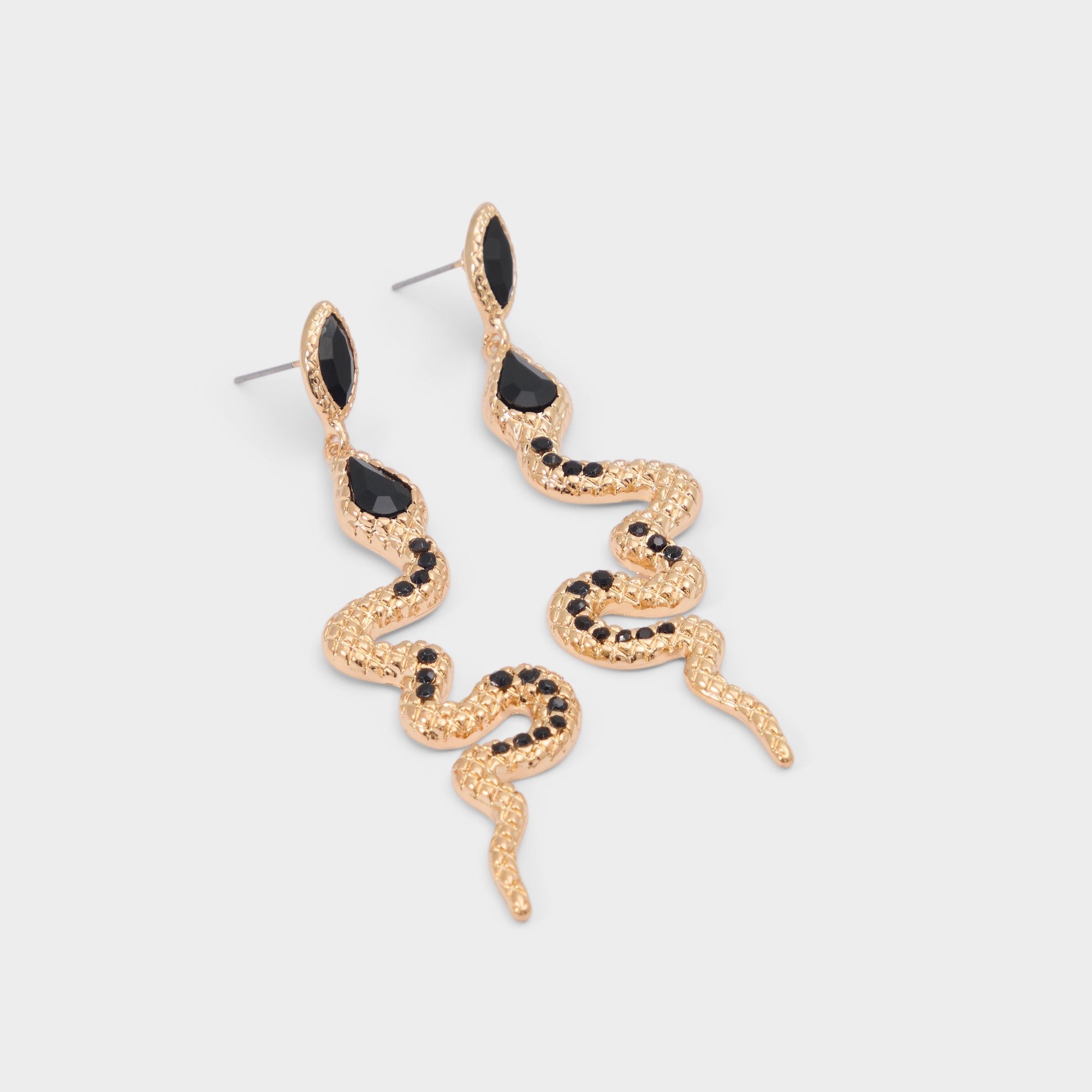 Aldo Snakes in Black Gold Multi - Chandelier earrings Women|Accessories