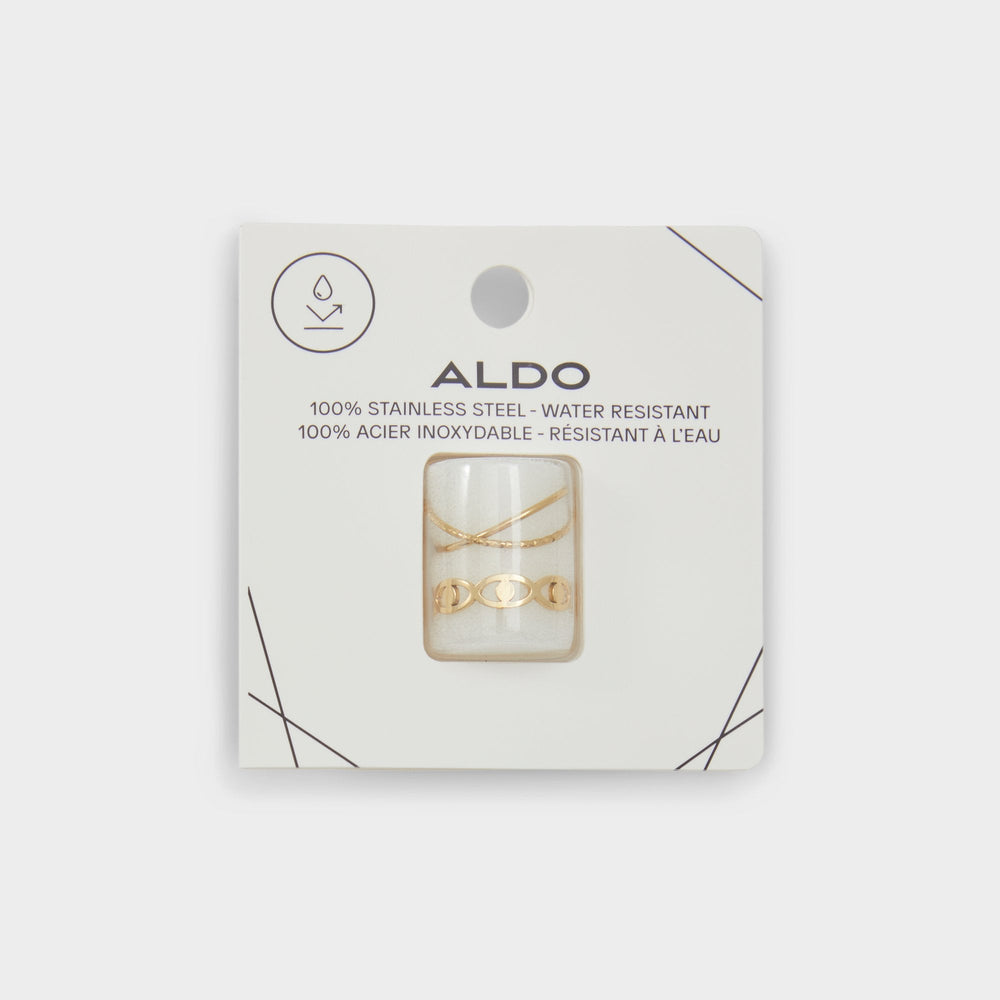 Aldo Twisted Gold Women's Stainless Steel - Toe ring Women|Accessories