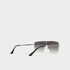 Aldo Priren Black/Gold Multi Women's Shield - Shield sunglasses Women|Accessories