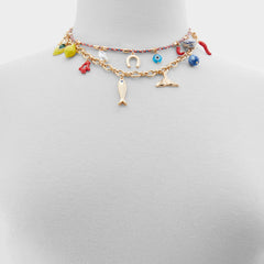 Aldo Amalfie Red Women's Necklaces - Charm necklace Women|Accessories