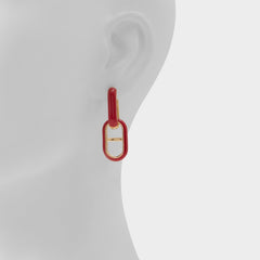 Aldo Alalaegyn in Red - Hoop earrings Women|Accessories