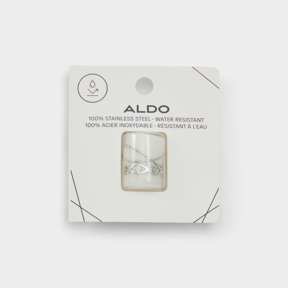 Aldo Twisted Silver Women's Rings - Toe ring Women|Accessories