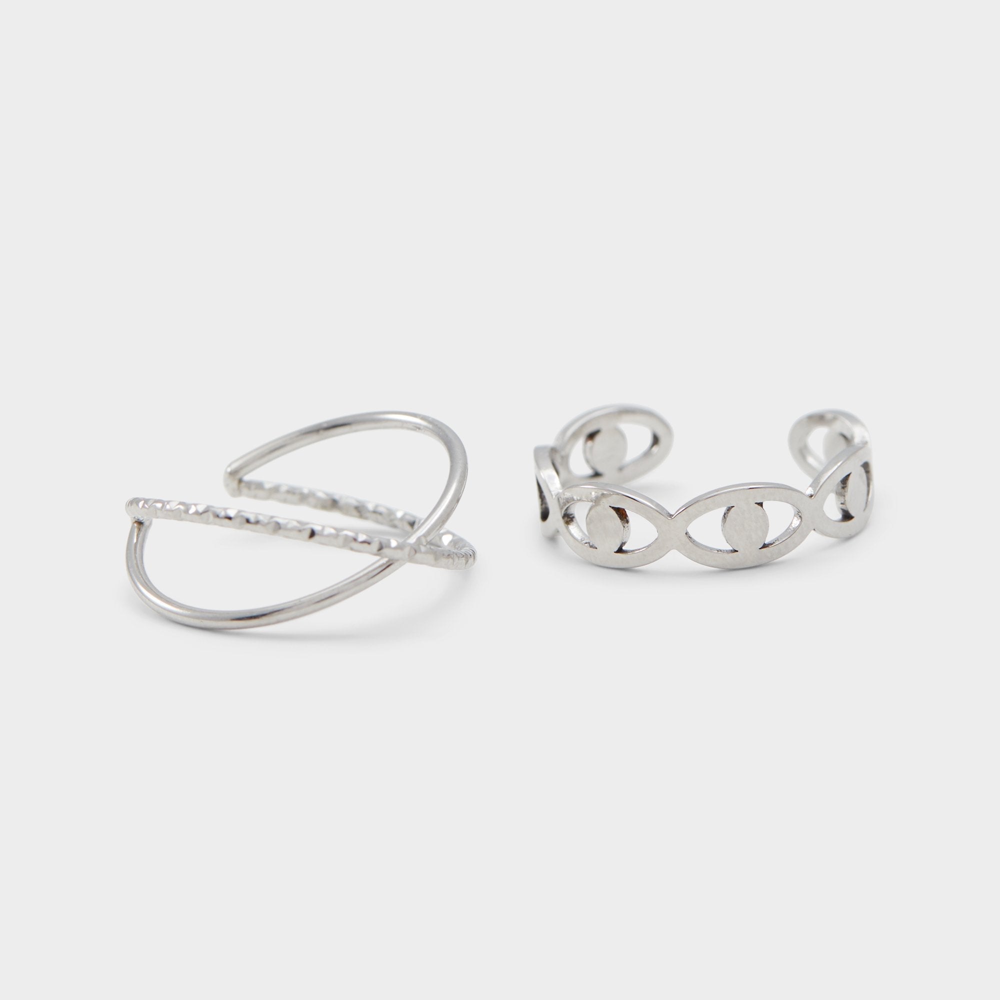 Aldo Twisted Silver Women's Rings - Toe ring Women|Accessories