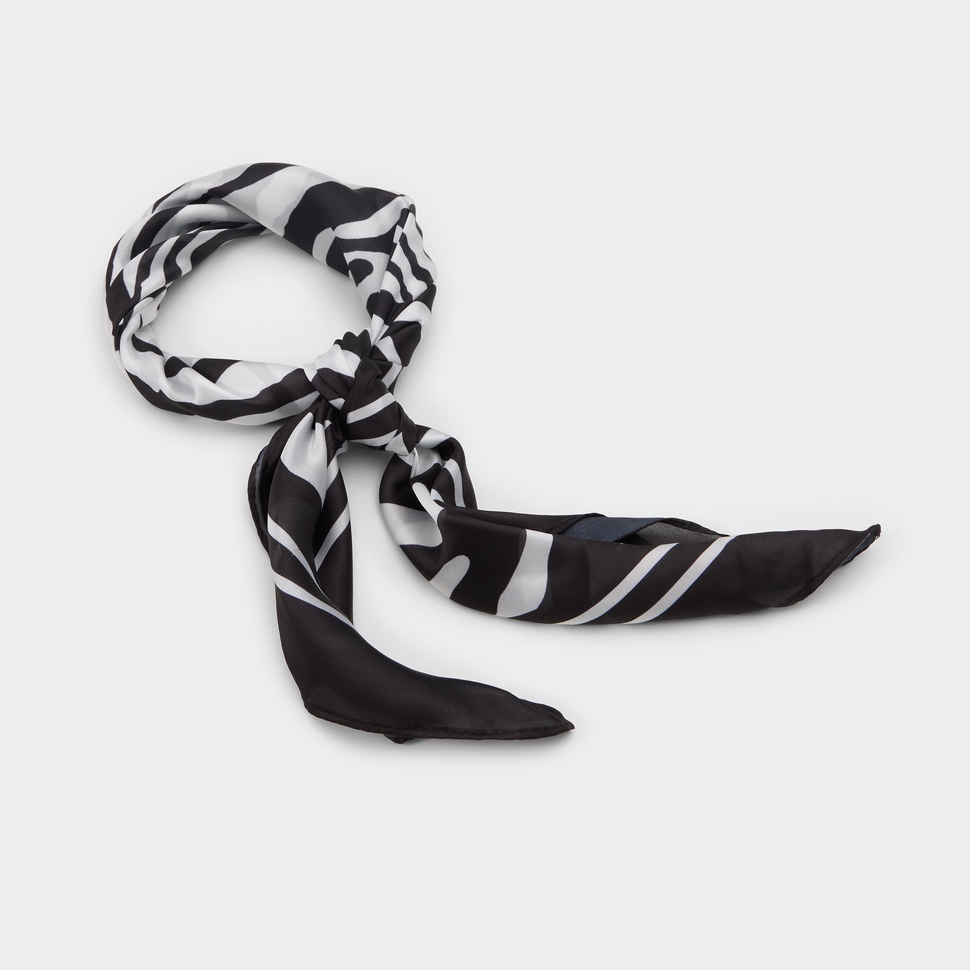 Aldo Zebria Black/White Women's Scarves - Scarf Women|Accessories