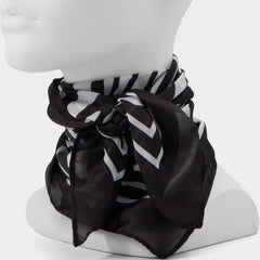 Aldo Zebria Black/White Women's Scarves - Scarf Women|Accessories