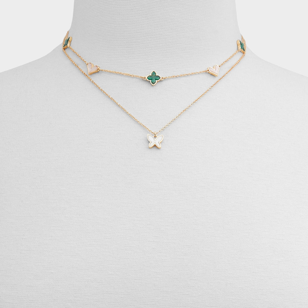 Aldo Cheriish Pastel Multi Women's Necklaces - Layered necklace Women|Accessories