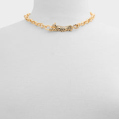 Aldo Panthere in Black Gold Multi - Pendant necklace Women|Accessories