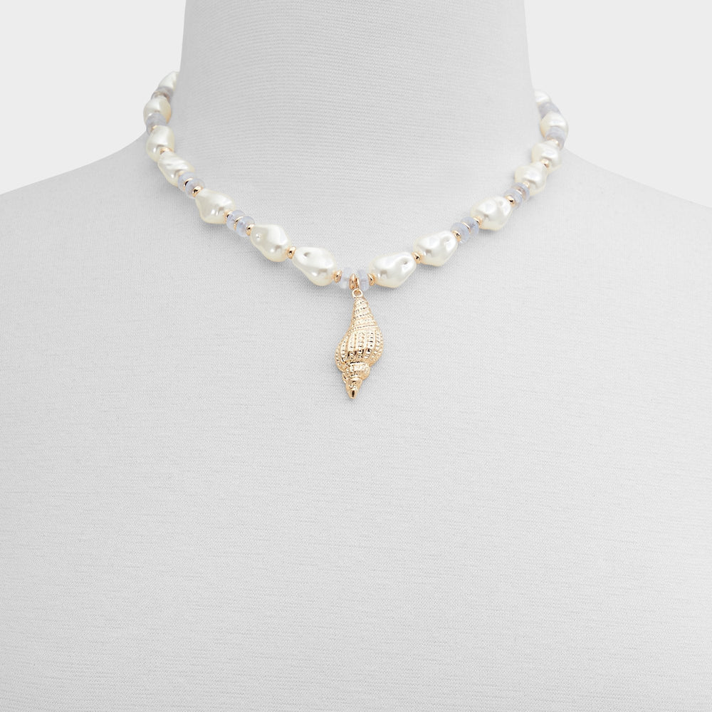 Aldo Beachvibess Gold Women's Necklaces - Pendant necklace Women|Accessories