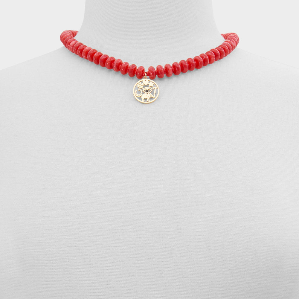 Aldo Myluckycharm in Red - Pendant necklace Women|Accessories