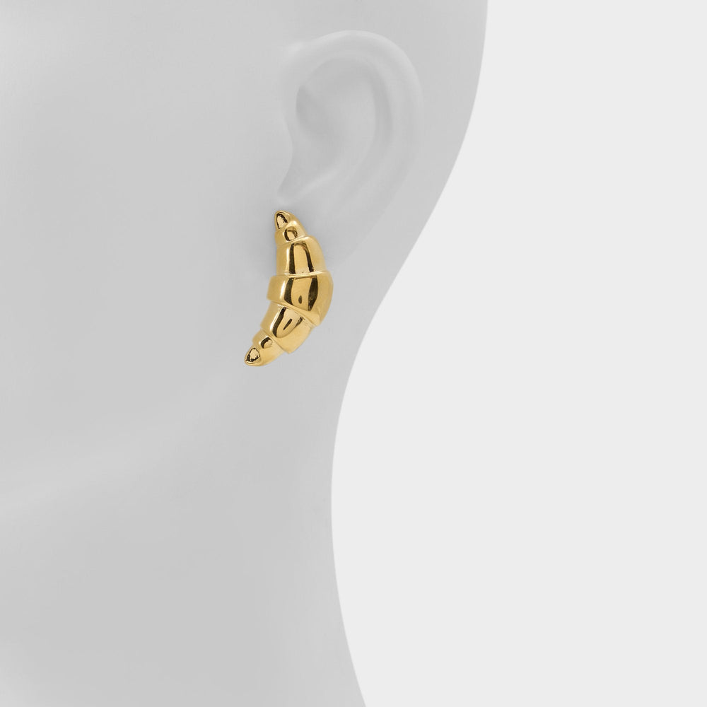 Aldo Croissants Gold Women's Stainless Steel - Button earrings Women|Accessories