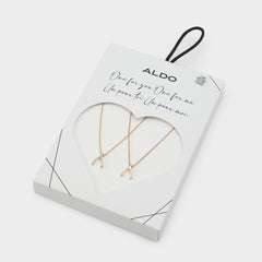 Aldo Makeawish Gold/Clear Multi Women's Necklaces - Gift set Women|Accessories