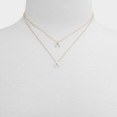 Aldo Makeawish Gold/Clear Multi Women's Necklaces - Gift set Women|Accessories