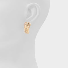 Aldo Cintura in Gold Clear Multi - Hoop earrings Women|Accessories
