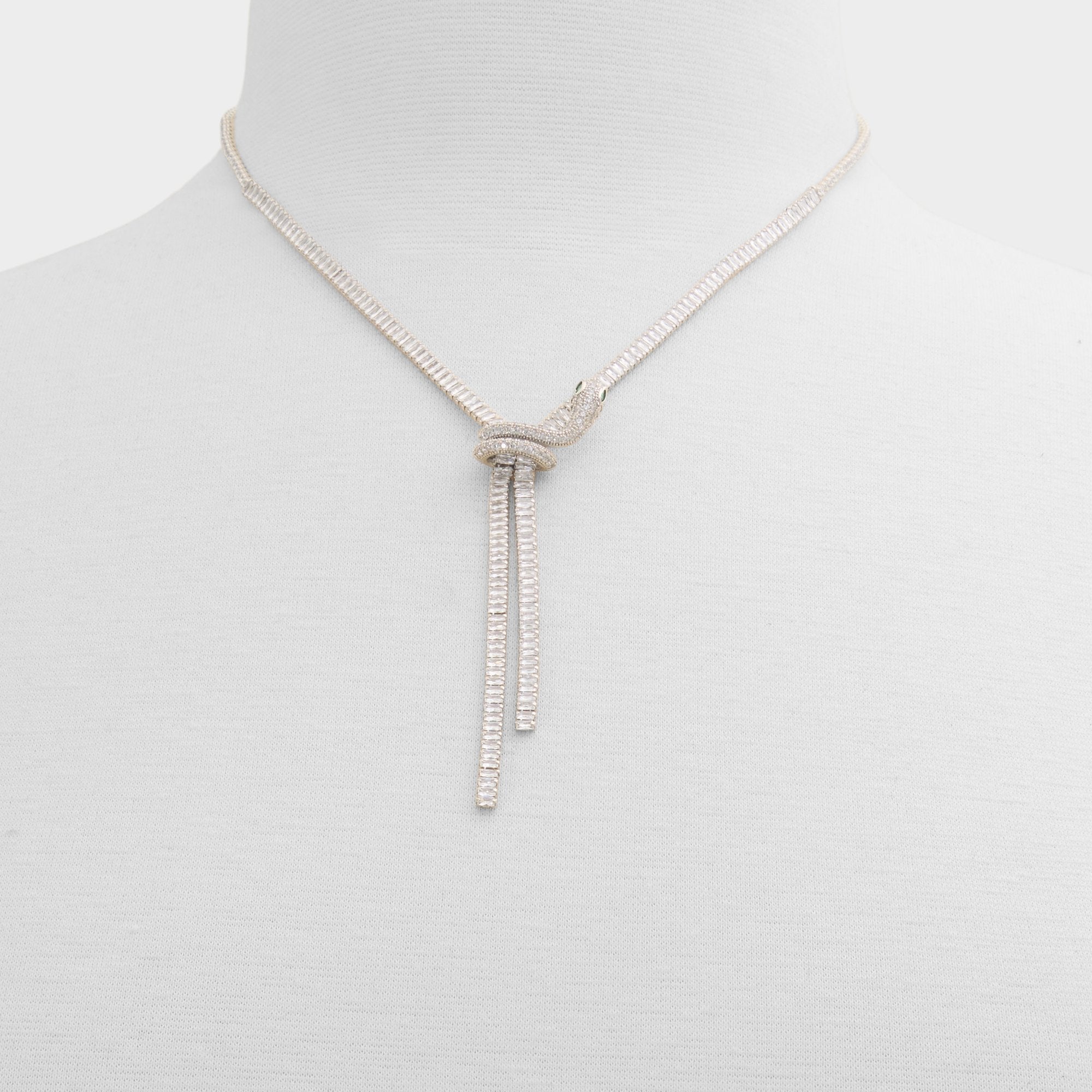 Aldo Venomarra in Silver Clear Multi - Statement necklace Women|Accessories