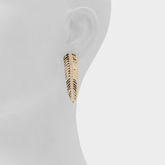 Aldo Feathers in Gold Clear Multi - Earrings Women