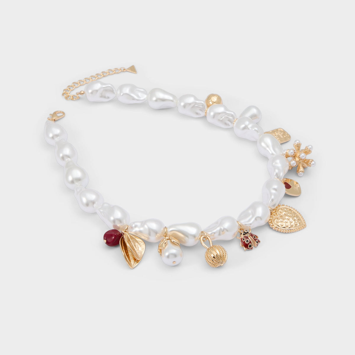 Aldo Charmsinlove Red Women's Necklaces - Charm necklace Women|Accessories