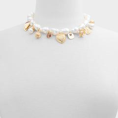 Aldo Charmsinlove Red Women's Necklaces - Charm necklace Women|Accessories
