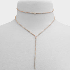 Aldo Alata Gold/Clear Multi Women's Cubic Zirconia - Necklace Women|Accessories