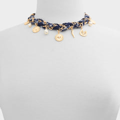 Aldo Goodluckcharms Navy Women's Necklaces - Charm necklace Women|Accessories