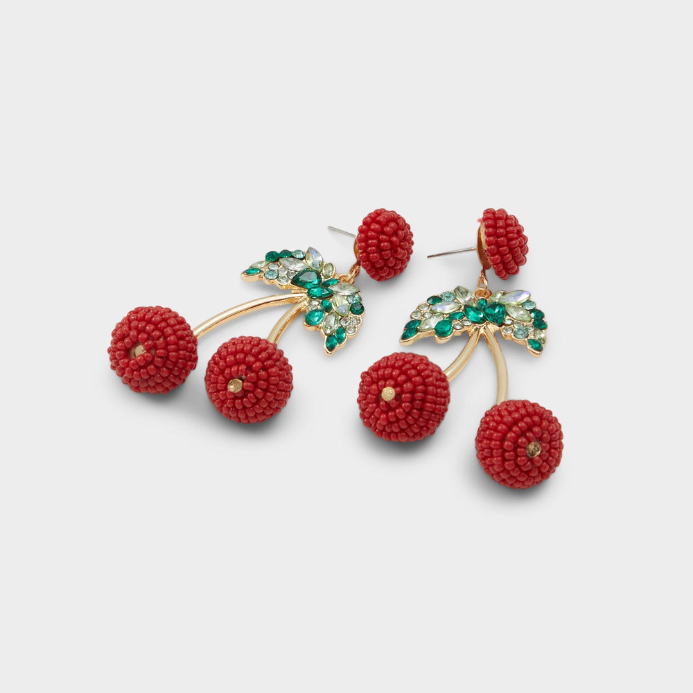 Aldo Cherryparty Red Women's Earrings - Chandelier earrings Women|Accessories