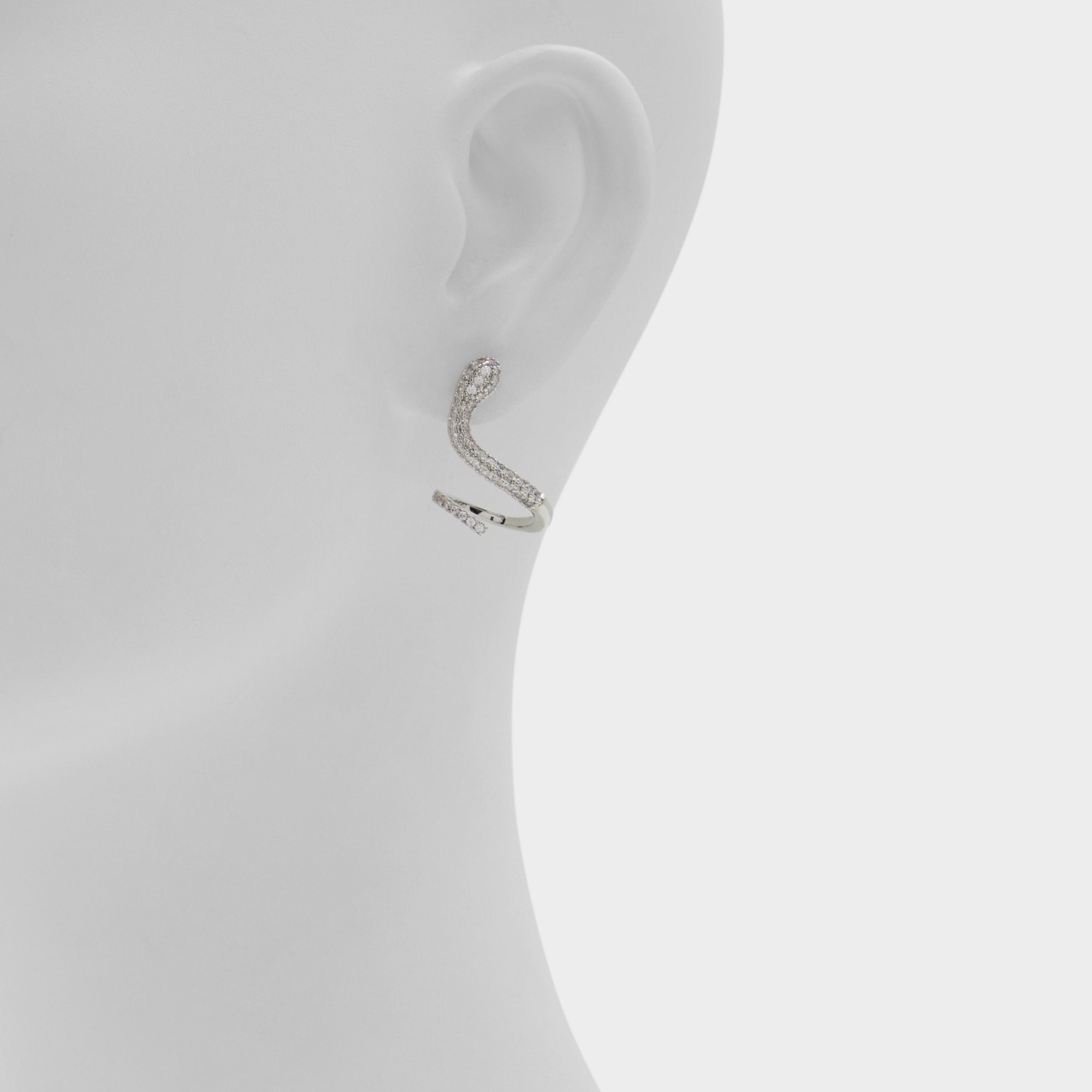 Aldo Popeye Silver/Clear Multi Women's Earrings - Earrings Women|Accessories