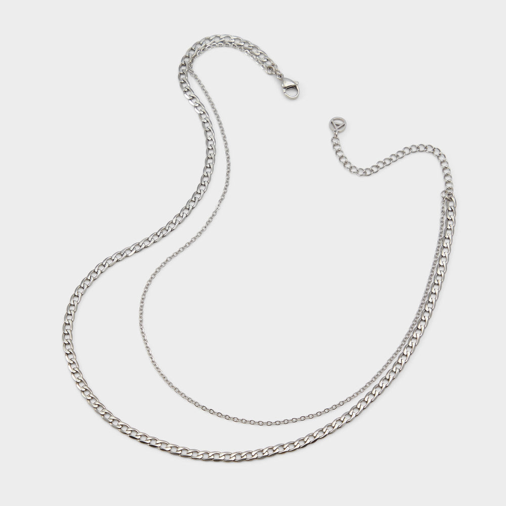 Aldo Lovechain Silver Women's Aldo Sport Club - Necklace Women|Accessories
