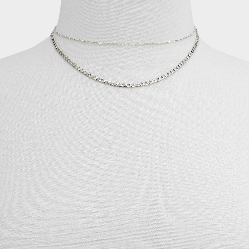 Aldo Lovechain Silver Women's Aldo Sport Club - Necklace Women|Accessories