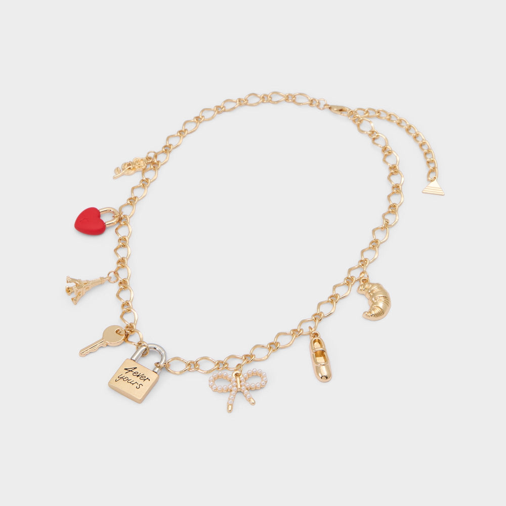 Aldo Ponddamours Red Women's Necklaces - Charm necklace Women|Accessories