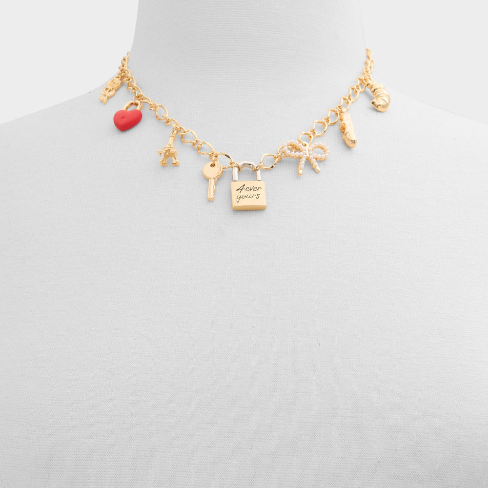 Aldo Ponddamours Red Women's Necklaces - Charm necklace Women|Accessories