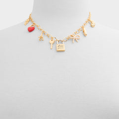 Aldo Ponddamours Red Women's Necklaces - Charm necklace Women|Accessories
