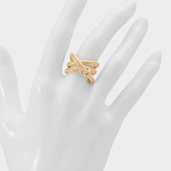 Aldo Beltura in Gold Clear Multi - Ring Women|Accessories