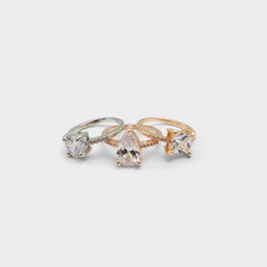 Aldo Alabridar Metallic Multi Women's Cubic Zirconia - Stackable rings Women|Accessories