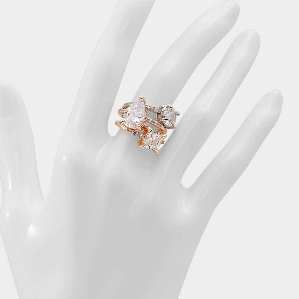 Aldo Alabridar Metallic Multi Women's Cubic Zirconia - Stackable rings Women|Accessories