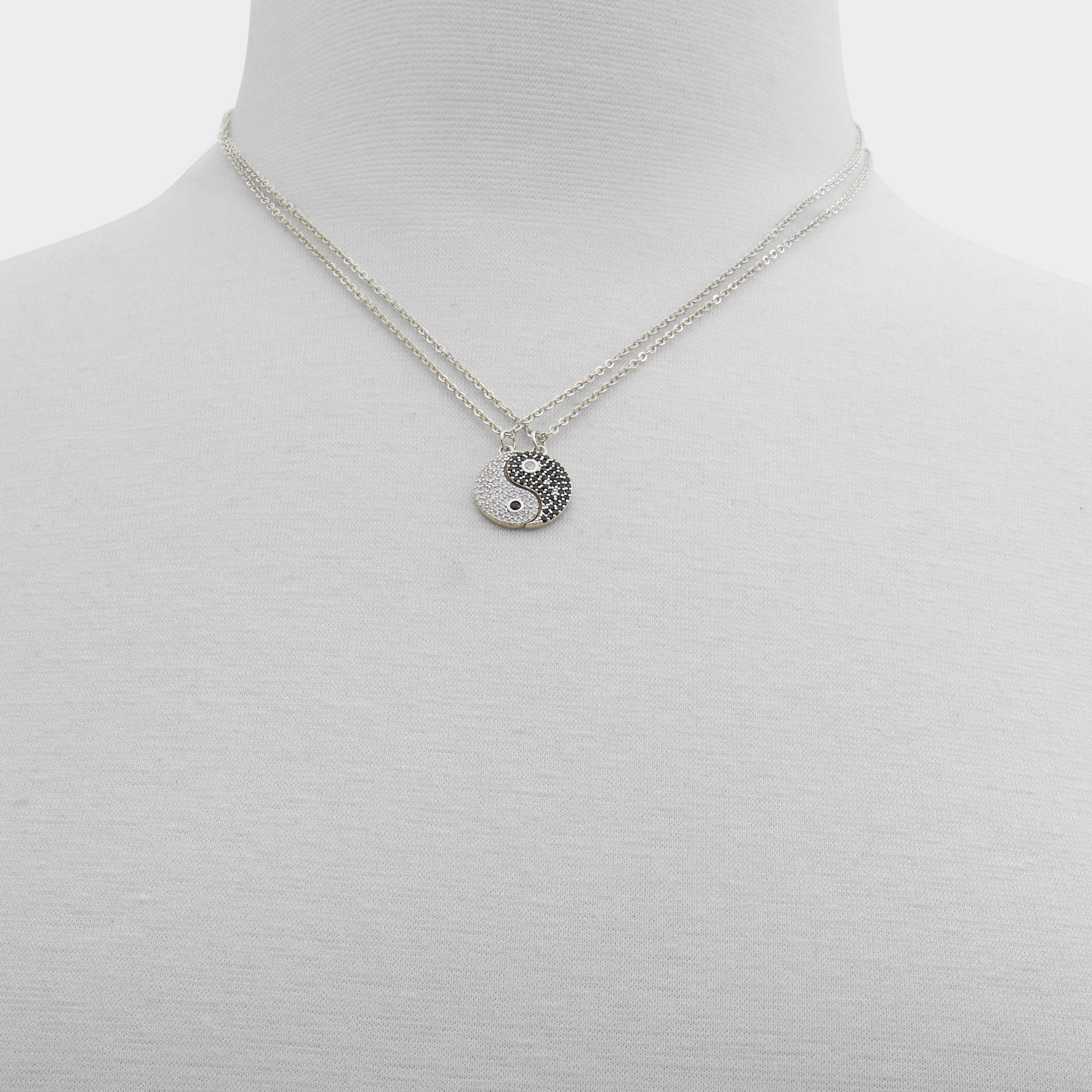 Aldo Yintomyyang Black/Silver Multi Women's Necklaces - Necklace Women|Accessories