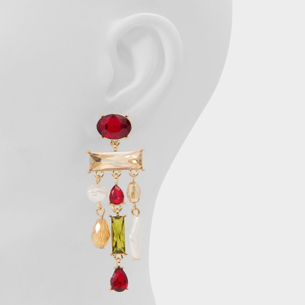 Aldo Savannahh in Bordo - Chandelier earrings Women|Accessories
