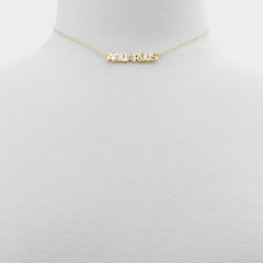 Aldo Starsigns Gold Women's Necklaces - Necklace Women|Accessories