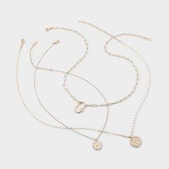 Aldo Intuition Gold Women's Necklaces - Layered necklace Women|Accessories