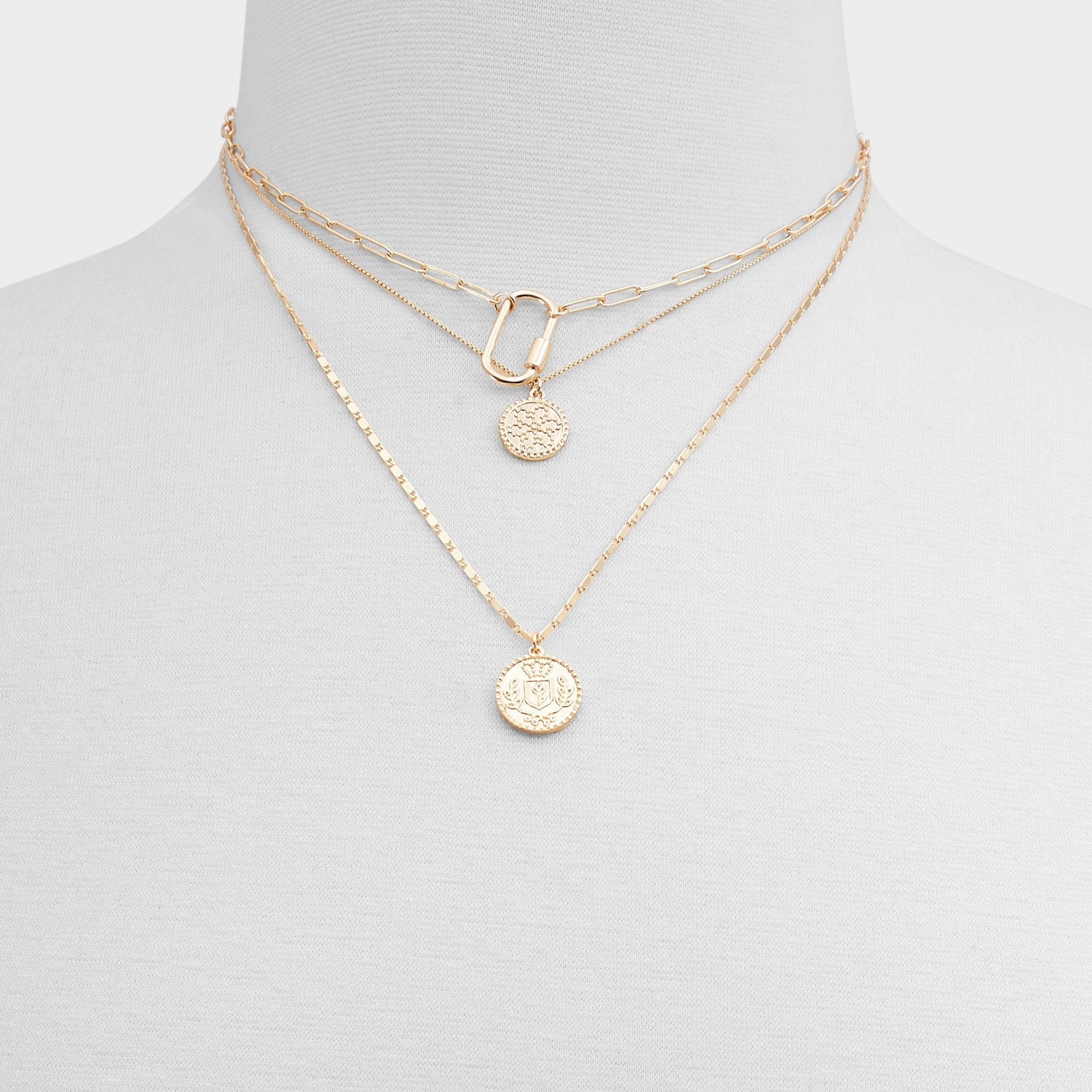 Aldo Intuition Gold Women's Necklaces - Layered necklace Women|Accessories