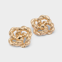 Aldo Doubleknot in Gold - Statement earrings Women|Accessories