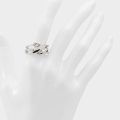 Aldo Twisties Silver Women's Aldo Sport Club - Ring Women|Accessories