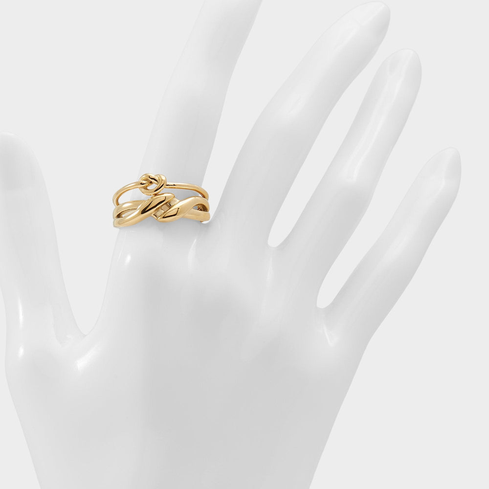 Aldo Twisties Gold Women's Aldo Sport Club - Ring Women|Accessories